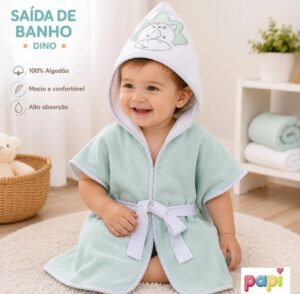Roupão Felpudo Papi Baby